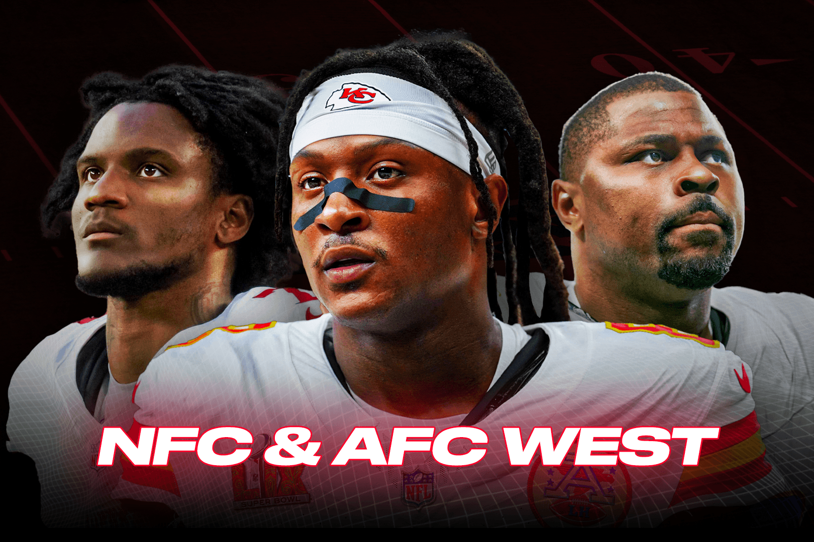 Cover Image for The AFC and NFC West free agency outlook