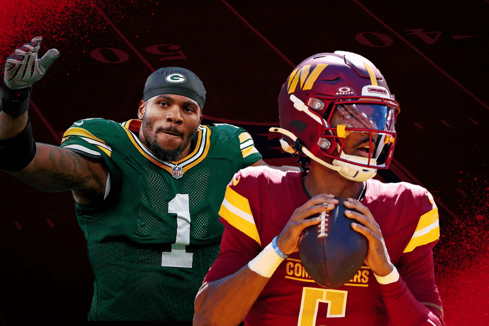 Cover Image for Commanders at Packers Preview